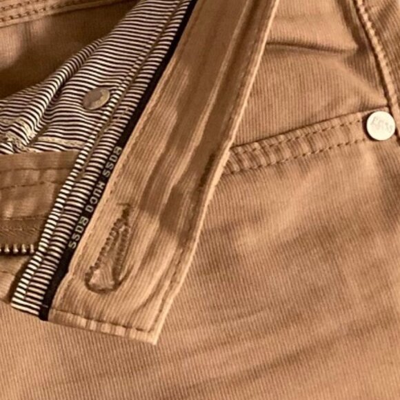 Hugo Boss Pants Men’s 31x32 Straight Leg Cotton Tan 5-Pocket‎ - Picture 12 of 12